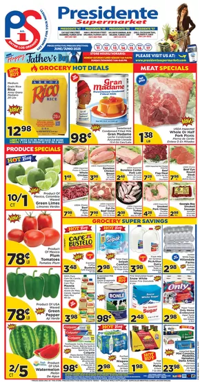 Presidente catalogue | Top deals and discounts | 2025-06-11T00:00:00.000Z - 2025-06-17T00:00:00.000Z