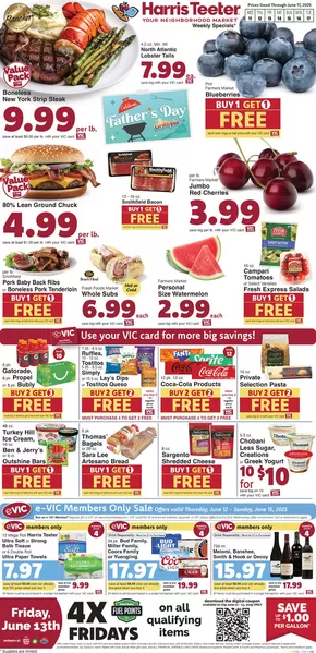 Harris Teeter catalogue in Charleston Afb SC | Weekly Ad | 2025-06-11T00:00:00.000Z - 2025-06-17T00:00:00.000Z