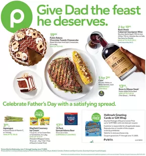 Publix catalogue | Top offers for smart savers | 2025-06-11T00:00:00.000Z - 2025-06-17T00:00:00.000Z
