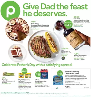 Publix catalogue in Pensacola FL | Our best deals for you | 2025-06-11T00:00:00.000Z - 2025-06-17T00:00:00.000Z