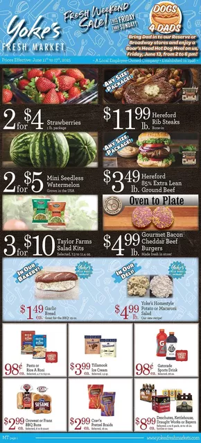 Yoke's Fresh Market  catalogue | Our best deals for you | 2025-06-11T00:00:00.000Z - 2025-06-17T00:00:00.000Z