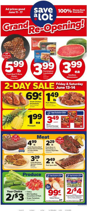 Save a Lot catalogue in Fayetteville TN | Exclusive deals for our customers | 2025-06-11T00:00:00.000Z - 2025-06-17T00:00:00.000Z