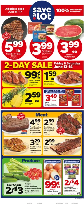 Save a Lot catalogue in Trezevant TN | Top offers for all bargain hunters | 2025-06-11T00:00:00.000Z - 2025-06-17T00:00:00.000Z