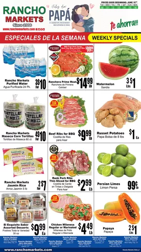 Rancho Markets catalogue in Provo UT | Flyer Rancho Markets | 2025-06-10T00:00:00.000Z - 2025-06-16T00:00:00.000Z