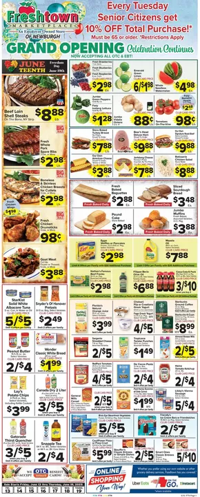 Foodtown supermarkets catalogue in Modena NY | Next Ad | 2025-06-13T00:00:00.000Z - 2025-06-19T00:00:00.000Z