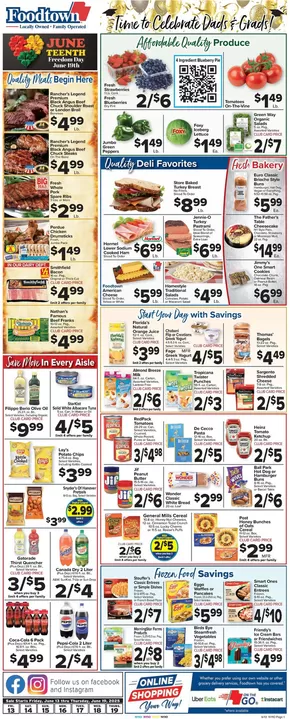 Foodtown supermarkets catalogue in Rego Park NY | Current special promotions | 2025-06-13T00:00:00.000Z - 2025-06-19T00:00:00.000Z
