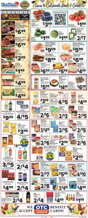 Foodtown supermarkets catalogue in Rego Park NY | Attractive special offers for everyone | 2025-06-13T00:00:00.000Z - 2025-06-19T00:00:00.000Z