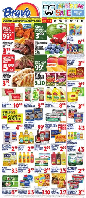 Bravo Supermarkets catalogue in Hicksville NY | Current deals and offers | 2025-06-13T00:00:00.000Z - 2025-06-19T00:00:00.000Z