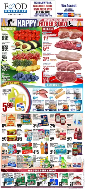 Food Universe catalogue in Lakeland FL | Food Universe weekly ad Next Week | 2025-06-13T00:00:00.000Z - 2025-06-19T00:00:00.000Z
