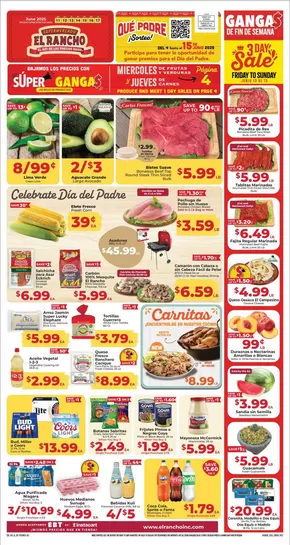 Supermercado El Rancho catalogue in Houston TX | Current bargains and offers | 2025-06-13T00:00:00.000Z - 2025-06-15T00:00:00.000Z
