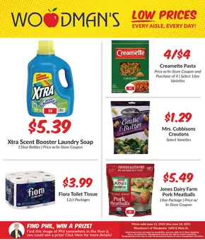 Woodman's catalogue | Discounts and promotions | 2025-06-12T00:00:00.000Z - 2025-06-18T00:00:00.000Z