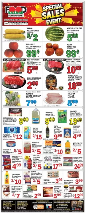 Food Bazaar catalogue in Farmingdale NY | Great discounts on selected products | 2025-06-12T00:00:00.000Z - 2025-06-18T00:00:00.000Z