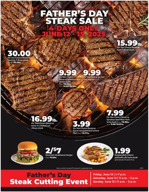 Hy-Vee catalogue in Fitchburg WI | Special offers for you | 2025-06-12T00:00:00.000Z - 2025-06-15T00:00:00.000Z