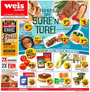 Weis Markets catalogue in Binghamton NY | Great discounts on selected products | 2025-06-12T00:00:00.000Z - 2025-06-18T00:00:00.000Z