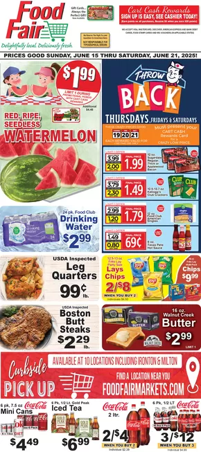 FoodFair catalogue in Ashland KY | Food Fair Weekly Circular 0615-0621 | 2025-06-13T00:00:00.000Z - 2025-06-21T00:00:00.000Z