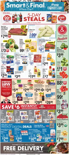 Smart & Final catalogue | Great offer for bargain hunters | 2025-06-13T00:00:00.000Z - 2025-06-17T00:00:00.000Z
