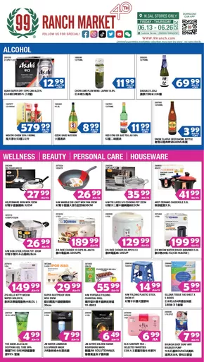 99 Ranch catalogue in Santa Clara CA | 99 ranch Alcohol | 2025-06-13T00:00:00.000Z - 2025-06-19T00:00:00.000Z