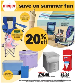Meijer catalogue in Cadillac MI | save on summer fun | 2025-06-16T00:00:00.000Z - 2025-06-21T00:00:00.000Z