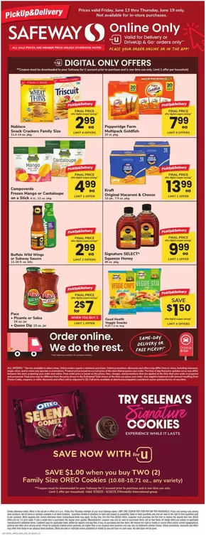 Safeway catalogue in Magnolia DE | Our best deals for you | 2025-06-13T00:00:00.000Z - 2025-06-19T00:00:00.000Z