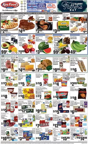 Key Food catalogue in Hicksville NY | Great discounts on selected products | 2025-06-13T00:00:00.000Z - 2025-06-19T00:00:00.000Z