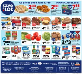 Save a Lot catalogue in Russiaville IN | Great offer for bargain hunters | 2025-06-04T00:00:00.000Z - 2025-06-18T00:00:00.000Z