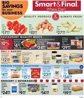 Smart & Final catalogue in Chula Vista CA | Business & Club Savings (06/11/25 - 06/24/25) | 2025-06-10T00:00:00.000Z - 2025-06-24T00:00:00.000Z