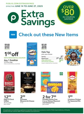 Publix catalogue in Atlanta GA | Publix Extra Savings | 2025-06-14T00:00:00.000Z - 2025-06-27T00:00:00.000Z