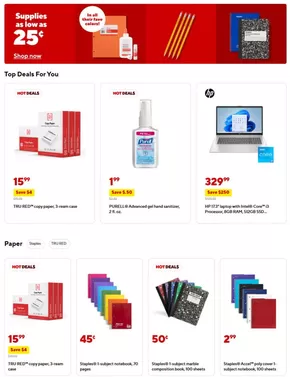 Staples catalogue in Hillsboro OR | Staples flyer | 2025-06-16T00:00:00.000Z - 2025-07-06T00:00:00.000Z