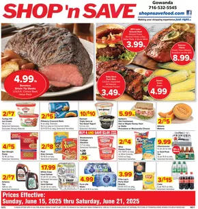 Shop 'n Save catalogue in Silver Creek NY | Great offer for bargain hunters | 2025-06-15T00:00:00.000Z - 2025-06-21T00:00:00.000Z