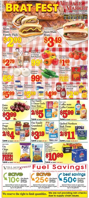 Village Market Food Centers catalogue in Bangor MI | Exclusive deals and bargains | 2025-06-16T00:00:00.000Z - 2025-06-22T00:00:00.000Z