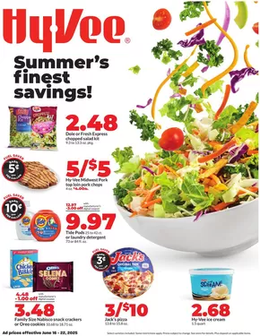 Hy-Vee catalogue in Windsor WI | Save now with our deals | 2025-06-16T00:00:00.000Z - 2025-06-22T00:00:00.000Z