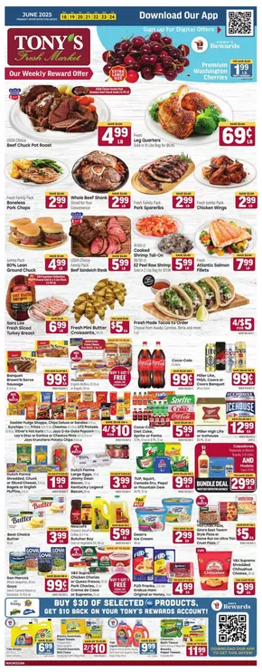 Tony's Fresh Market catalogue in Lake Forest IL | Weekly Ad | 2025-06-18T00:00:00.000Z - 2025-06-24T00:00:00.000Z