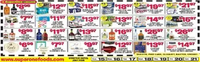 Super One Foods catalogue in Hermantown MN | Liquor Ad Savings | 2025-06-06T00:00:00.000Z - 2025-06-21T00:00:00.000Z