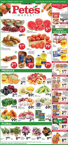 Pete's Fresh Market catalogue in Sauk Village IL | Great offer for bargain hunters | 2025-06-18T00:00:00.000Z - 2025-06-24T00:00:00.000Z