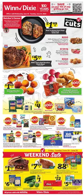 Winn Dixie catalogue in Laurel MS | Our best bargains | 2025-06-18T00:00:00.000Z - 2025-06-24T00:00:00.000Z