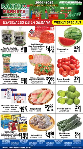 Rancho Markets catalogue in West Valley City UT | Flyer Rancho Markets | 2025-06-16T00:00:00.000Z - 2025-06-22T00:00:00.000Z