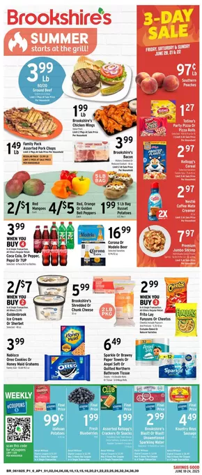 Brookshire's catalogue in White Hall AR | Our best offers for you | 2025-06-18T00:00:00.000Z - 2025-06-24T00:00:00.000Z