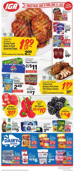 IGA catalogue in Hildebran NC | Special offers for you | 2025-06-18T00:00:00.000Z - 2025-06-24T00:00:00.000Z