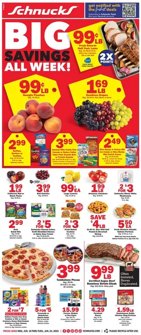 Schnucks catalogue in Huntingburg IN | Our best deals for you | 2025-06-18T00:00:00.000Z - 2025-06-24T00:00:00.000Z