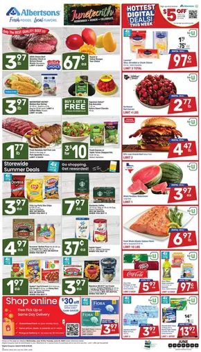 Albertsons catalogue in Flower Mound TX | Great discounts on selected products | 2025-06-18T00:00:00.000Z - 2025-06-24T00:00:00.000Z