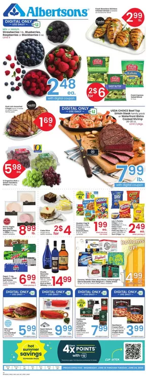 Albertsons catalogue in Alexandria LA | Exclusive bargains | 2025-06-18T00:00:00.000Z - 2025-06-24T00:00:00.000Z