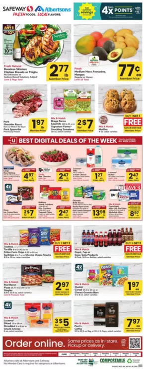 Albertsons catalogue in Alexandria LA | Offers for bargain hunters | 2025-06-18T00:00:00.000Z - 2025-06-24T00:00:00.000Z