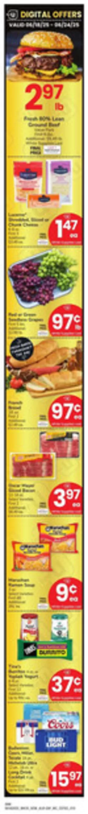 Albertsons catalogue in Alexandria LA | Top offers for smart savers | 2025-06-18T00:00:00.000Z - 2025-06-24T00:00:00.000Z