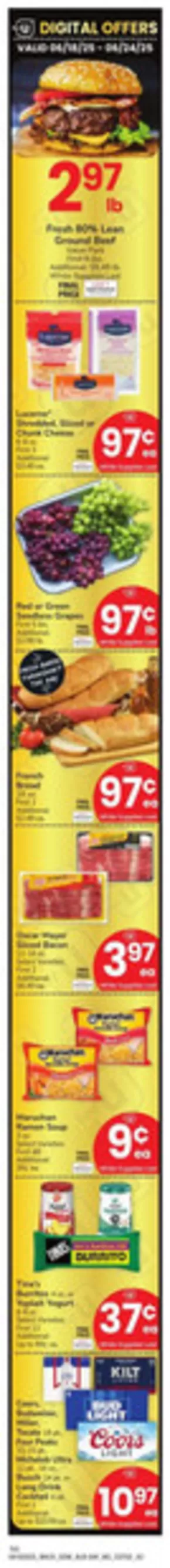 Albertsons catalogue in Jamaica Plain MA | Exclusive deals for our customers | 2025-06-18T00:00:00.000Z - 2025-06-24T00:00:00.000Z