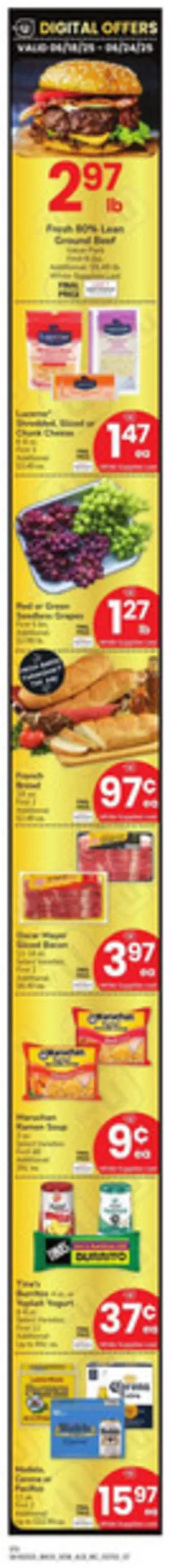 Albertsons catalogue in Saint George UT | Great offer for all customers | 2025-06-18T00:00:00.000Z - 2025-06-24T00:00:00.000Z
