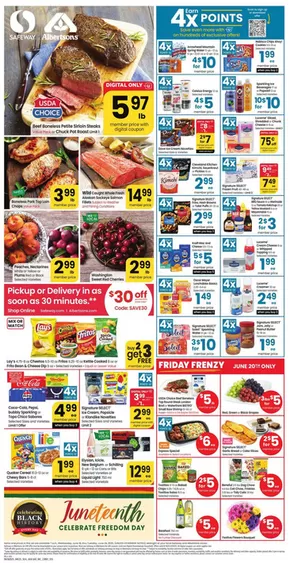 Safeway catalogue in Longbranch WA | Attractive special offers for everyone | 2025-06-18T00:00:00.000Z - 2025-06-24T00:00:00.000Z
