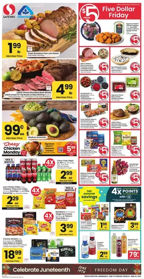 Safeway catalogue in Gresham OR | Great offer for bargain hunters | 2025-06-18T00:00:00.000Z - 2025-06-24T00:00:00.000Z