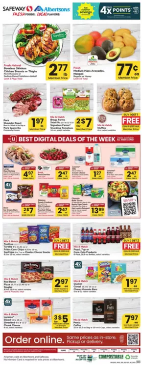 Safeway catalogue in Cheyenne WY | Our best deals for you | 2025-06-18T00:00:00.000Z - 2025-06-24T00:00:00.000Z