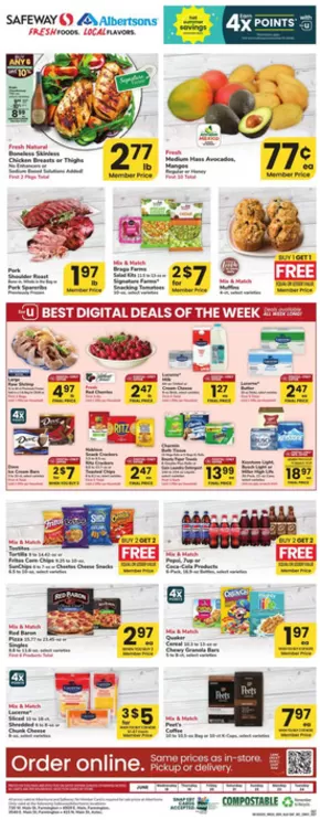 Safeway catalogue in Fort Wingate NM | Current bargains and offers | 2025-06-18T00:00:00.000Z - 2025-06-24T00:00:00.000Z