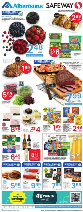 Safeway catalogue in Bozeman MT | Great discounts on selected products | 2025-06-18T00:00:00.000Z - 2025-06-24T00:00:00.000Z